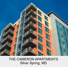 THE CAMERON APARTMENTS  Silver Spring, MD